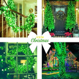 JMEXSUSS Green Christmas Lights Indoor Plug in,150 LED Connectable String Lights Outdoor, 59ft 8 Modes Green | Lumora
