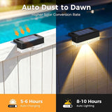 Solar Deck Lights Outdoor 20 Packs, Solar Powered LED Step Lights Waterproof Outdoor for Deck, Stairs, Step, Fence | Lumora