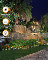 Cheopha 12V Outdoor Low Voltage Landscape Down Light, Replaceable 5W MR16 LED Bulb (2700K Warm White), IP65 | Lumora