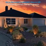 LEONLITE Dia. 4 Inch 5CCT Well Lights Landscape LED In Ground, 5 Color Temperature Selectable, 12-24V AC/DC CRI90 | Lumora