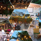 GANA 12V Low Voltage & Safe LED Outdoor String Lights,75FT 24 Shatterproof Bulbs, 2200K Warm White Pergola Lights | Lumora