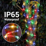 Solar Rope Lights, 2 Packs Total 132ft 400LED Solar String Lights, 8 Modes Waterproof Solar Powered Outdoor Light | Lumora