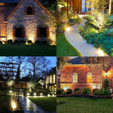 Low Voltage Landscape Lights 10W 12V Landscape Lighting with Connectors Warm White Waterproof Outdoor Spotlights | Lumora