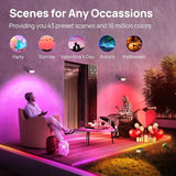 Linkind Smart Solar Lights Outdoor SL5 with Motion Sensor, APP Control Color Changing Solar Spot Lights Outdoor | Lumora