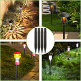 30 Pcs 8.2 Inch Solar Light Stakes Replacement, Ground Spikes for Solar Lights, Plastic Lights Replacement Stakes | Lumora