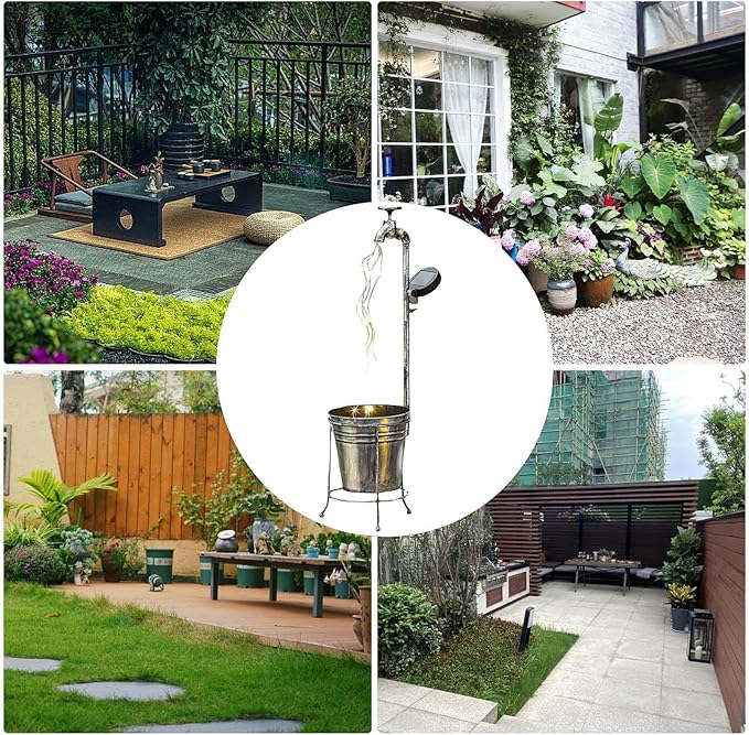 Retro Solar Watering Can, Flexible Waterproof Led Landscape Lights, Stylish Build + Practical Compact Design, Ideal for Garden Yard Farm Pathway Patio Lawn Courtyard Deck Outdoor Decoration
