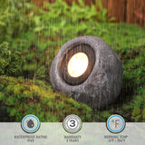 LEONLITE 5CCT Decorative Stone Light Outdoor, 5W LED Low Voltage Landscape Lighting for Garden, Yard, 12-24V AC/DC | Lumora