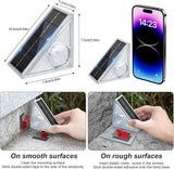 Ellasay Solar Step Lights for Outside 6 Pack,10 Color Modes Stair Lights Outdoor, Waterproof IP67 Solar Lights for | Lumora