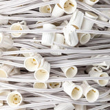Novelty Lights 1,000 Feet C7/E12 Socketed Wire Spool, 24 Inch Spacing, White Wire 10 Amp SPT-2 Commercial Grade | Lumora