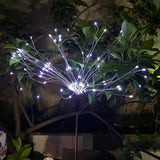 JJGoo Solar Firework Lights, 4 Pack 120 LEDs 2 Lighting Modes Solar Garden Lights Outdoor Waterproof for Yard Patio | Lumora