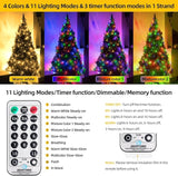 1000 LED 328ft 11 Modes with Timer Remote Christmas String Lights IP55 Outdoor Waterproof UL Certificated Indoor | Lumora