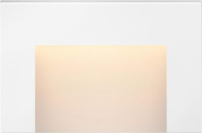 Hinkley Landscape Lighting LED Taper Deck Sconce, Horizontal, White – Add Security to Outdoor Living Spaces with Ultra-Durable Deck Lights – 12-Volt, White Finish, Integrated LED Engine, 1553SW