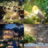 ZONEGRACE Solid Brass 12V Low Voltage Landscape Lighting,Heavy-Duty Waterproof Outdoor LED Spotlights Fixtures with | Lumora