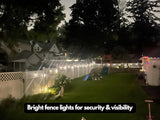 Brightech Ambience Pro 27 Ft Solar Powered String Lights - Commercial Grade Waterproof Patio Lights with Edison | Lumora