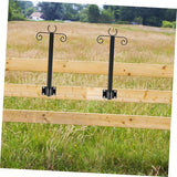 1Set String Light Poles for Outdoor Use Durable Hanging Support Rods for Bird Feeders and String Lights Easy | Lumora
