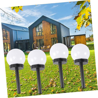 Ciieeo 8pcs Solar Lawn Lights Outdoor Garden Path Lights Waterproof Solar Powered Ground Landscape Lighting for Yard and Patio