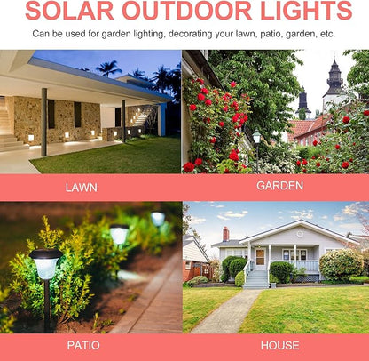 Waterproof Solar LED Lawn Light Solar Pathway Garden Stake Light Outdoor Yard Decoration for Patio and Walkway