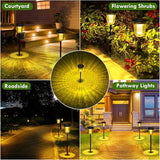 11 Pack Solar Lights for Outside, Super Bright Solar Pathway Lights Waterproof,Up to 14 Hrs Auto On/Off Garden | Lumora