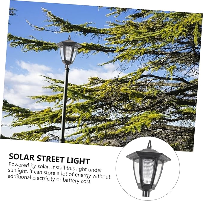 MERRYHAPY Outdoor Solar Garden Lamp Led Pathway Light for Garden Decoration Material Weather Resistant for Patios and Lawns