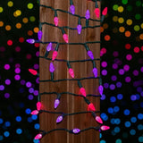 Novelty Lights 24FT 70 LED C6 LED Valentine's Day String Lights, Outdoor Christmas Tree Commercial Grade LED String | Lumora