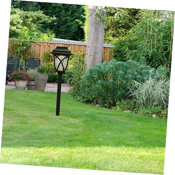 Homoyoyo 4pcs Solar Led Lawn Lights Elegant Outdoor Garden Solar Light Set for Decoration for Patios Yards and Festivals