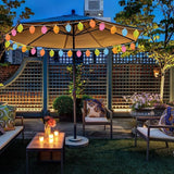 Egg Easter Lights Decorations, 10 Lights 8.5FT Multi Color Lights White Wire Pastel String Lights for Easter | Lumora