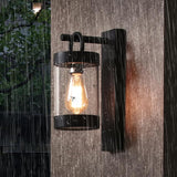 Outdoor Dusk to Dawn Wall Lights Modern Exterior Wall Mount Lantern Fixture Aluminum E26 Lamps Waterproof Porch | Lumora