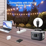 120FT Solar String Lights Outdoor Waterproof with Remote Control Solar Patio Lights 30+2 shatterproof LED ST38 | Lumora