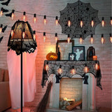 10 FT Flickering Flame Light String, C18 Halloween Decoration Light String, with 10 Clear Flame Bulbs, for Outdoor | Lumora