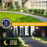 Solar Lights Outdoor 16 Pack, Solar Garden Outdoor Waterproof Pathway Lights Bright In-Ground Lighting Decor for | Lumora