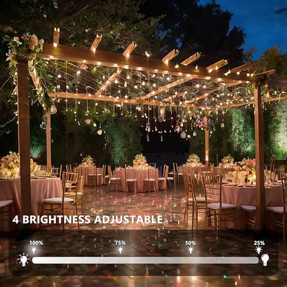 Warm White Twinkle Lights, 81Ft 200 LED Twinkle Christmas Lights, UL Certified Plug in Fairy Twinkle Lights Outdoor, Indoor Warm White String Lights 8 Modes & Timer for Tree, Bedroom, Party Wedding