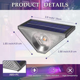 SOLPEX Solar Stair Lights Outdoor Waterproof IP65, Solar Step Lights for Outside, Outdoor Stair Lights for Step | Lumora