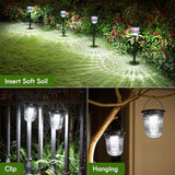11 Pack Solar Lights for Outside, Super Bright Solar Pathway Lights Waterproof,Up to 14 Hrs Auto On/Off Garden | Lumora