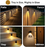 Gardenreet Low Voltage Landscape Deck Lights - Solid Brass LED Wall Light, Outdoor IP65 Waterproof Hardwired | Lumora