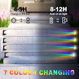 Crescent-Shaped Solar Step Lights for Outside Waterproof IP67,Long-Lasting LED Stair Light - Outdoor Path Light | Lumora