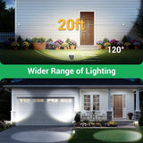 WdtPro Solar Spot Lights Outdoor for Tree, Sign, Mailbox, Solar Lights Outdoor Waterproof, Bright Landscape | Lumora