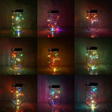 Decorman Solar Mason Jar Lid Lights, 6 Pack 10 LED Waterproof String Fairy Star Firefly Jar Lids Lights for Patio | Lumora