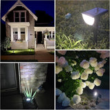 Solar Lights Outdoor Waterproof IP65, Solar Powered 76 LED 3 Lighting Modes Solar Spot Lights Outdoor for Yard | Lumora