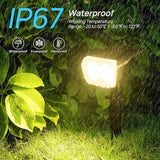 Consciot Solar Spot Lights Outdoor Waterproof, 24 LED Dusk-to-Dawn Solar Spotlight, 2 in 1 Adjustable Wall Lights | Lumora