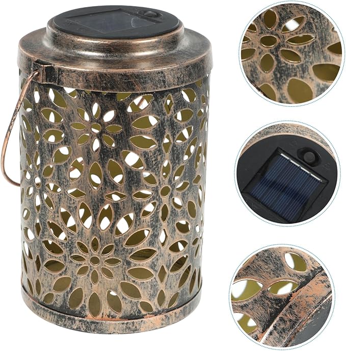 Solar Energy Claws Projection Lamp Delicate Outdoor Light for Garden and Patio Energy-Saving Led Hollow Lantern for Indoor and Outdoor Decor
