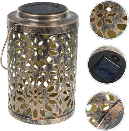 Solar Energy Claws Projection Lamp Delicate Outdoor Light for Garden and Patio Energy-Saving Led Hollow Lantern for Indoor and Outdoor Decor