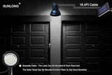 SUNLONG Solar Spotlights Outdoor Waterproof Bright Solar Wall Light Led Security Flood Light Solar Powered for Flag | Lumora