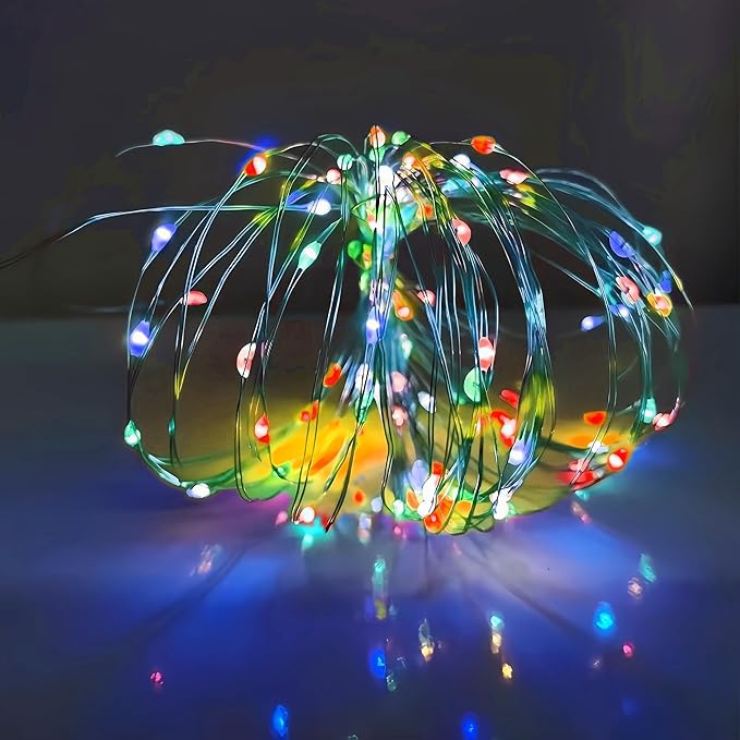 72ft 200LED Solar String Lights Outdoor with 8 Modes & Waterproof - Warm White Solar Fairy Lights for Garden | Lumora