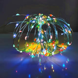 72ft 200LED Solar String Lights Outdoor with 8 Modes & Waterproof - Warm White Solar Fairy Lights for Garden | Lumora