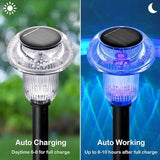16 Pack Solar Lights Outdoor Waterproof Pathway Lights Solar Powered LED Mushroom Garden Lighting Stake for Outside | Lumora