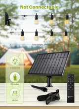 Brightown 208FT Solar String Lights Outdoor Waterproof with Remote, Solar Patio Lights with 100 Shatterproof LED | Lumora