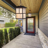 Nuvo Lighting Lighting 60/5674 Tanner Hanging 1 Light Lantern 100 Watt A19 max Outdoor Pendant Porch and Patio | Lumora