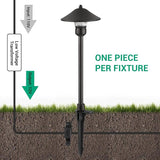 EDISHINE 20-Pack Low Voltage Wire Connector, Landscape Lighting Cable Connectors - Outdoor Security Flood Light | Lumora