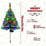 2026 New Solar Christmas Tree Lights Holiday Decorations, Outdoor Courtyards, Gardens, Lawns, Small Path Ligh | Lumora