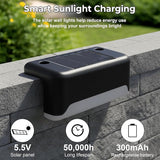 Solar Deck Lights Outdoor 16 Pack - IP65 Waterproof LED Fence Lights Solar Powered for Outside, Garden, Fence | Lumora